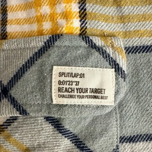 Zara | Flannel Button Down Shirt (4-5 yrs) 💛🩶 - Picture 2 of 4